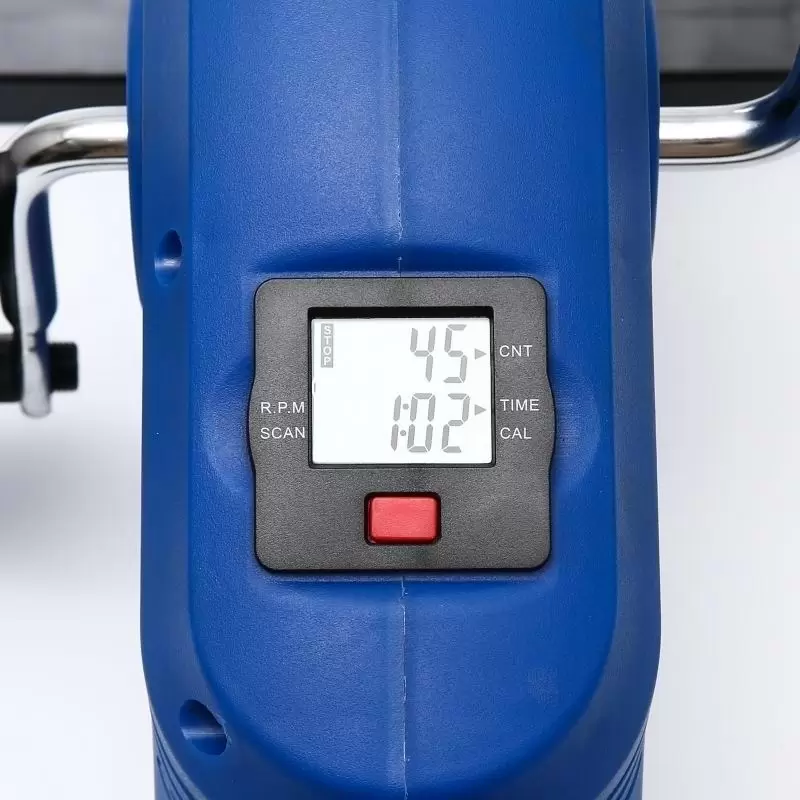 Велотренажер FitTronic P1000B, синий/черный
