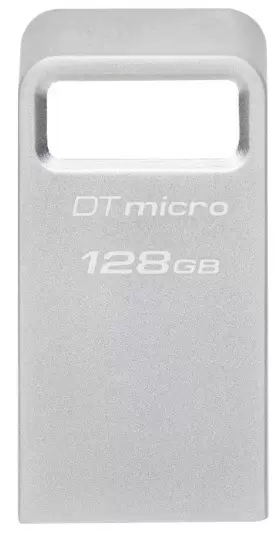USB-флешка Kingston DataTraveler Micro G2 128ГБ, серебристый