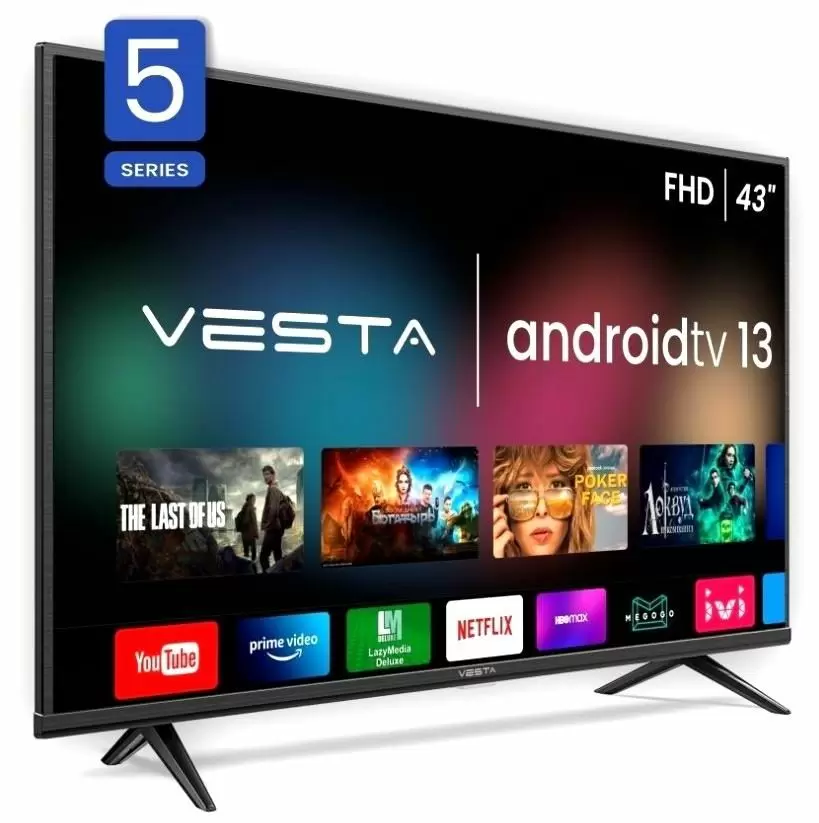 Телевизор Vesta LD43L5005, черный
