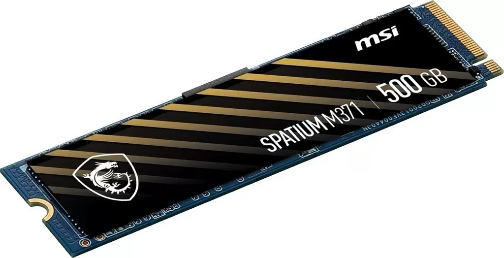 SSD накопитель MSI Spatium M371 NVMe, 500ГБ