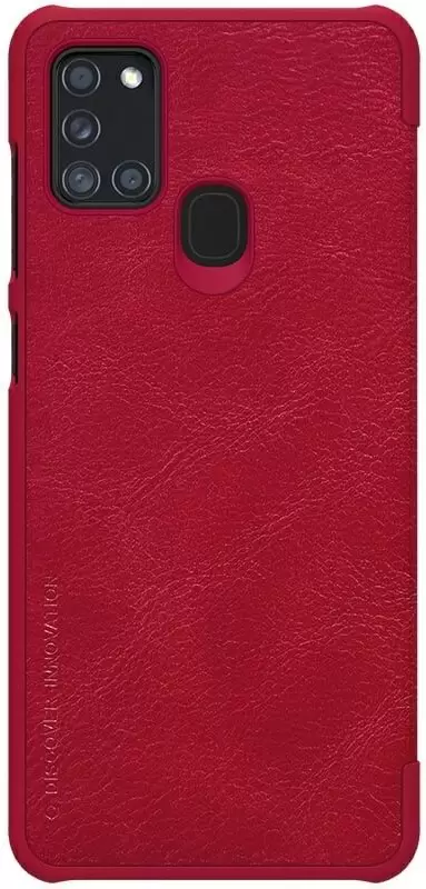 Чехол Nillkin Samsung Galaxy A21s Qin LC, красный