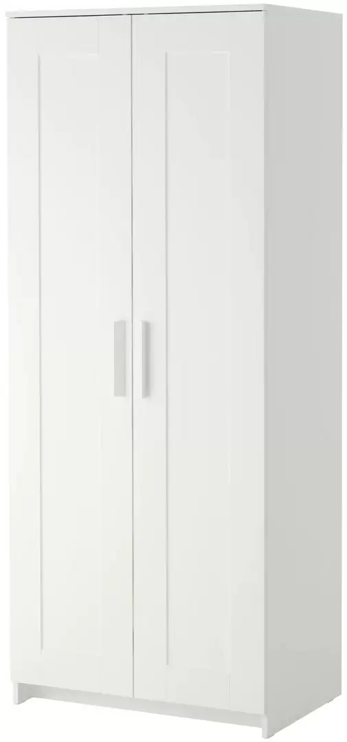 Шкаф IKEA Brimnes 78x190 2 дв., белый