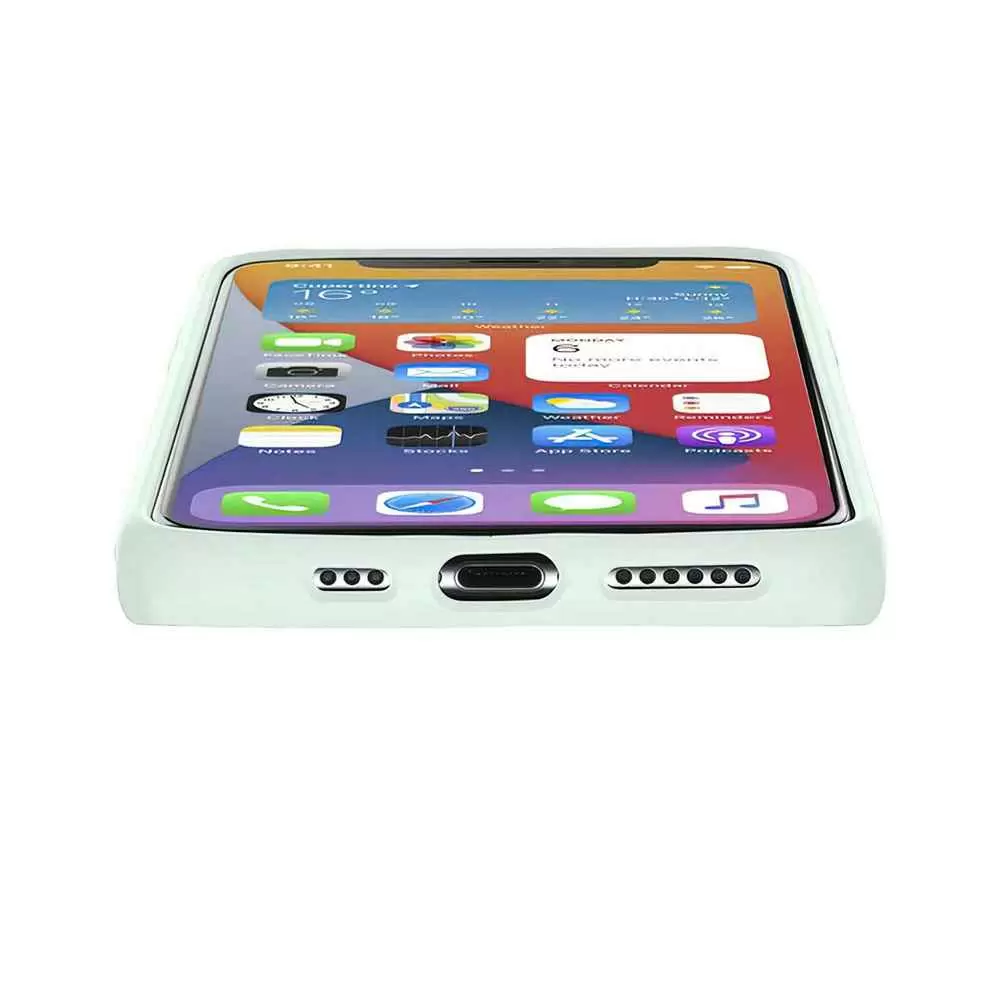 Чехол Cellularline Sensation iPhone 12 mini, зеленый