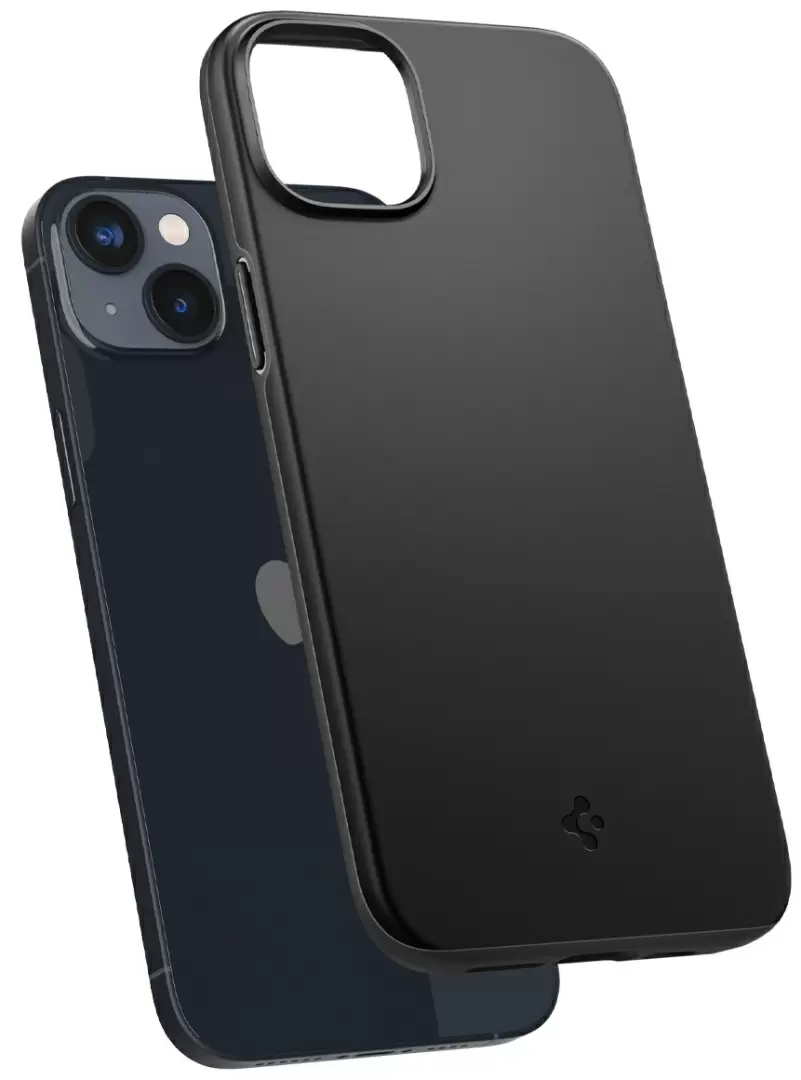 Чехол Spigen iPhone 14 Thin Fit, черный