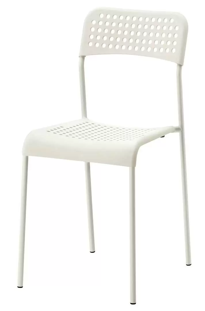Обеденный набор IKEA Melltorp/Adde 125см, белый