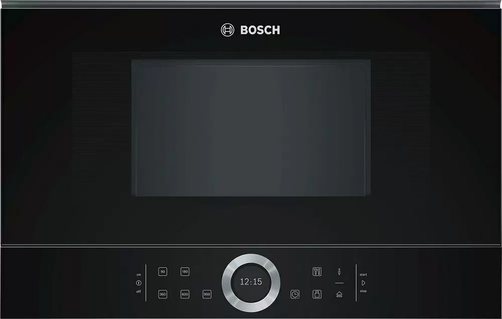 Встраиваемая микроволновая печь Bosch BFR634GB1, черный