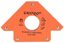 Магнитный держатель для сварки Dnipro-M MW-3413, оранжевый