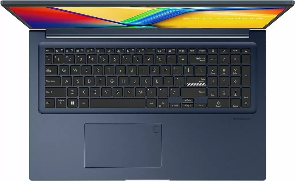 Ноутбук Asus Vivobook 17 X1704VA (17.3"/FHD/Core 7 150U/16ГБ/1ТБ), синий
