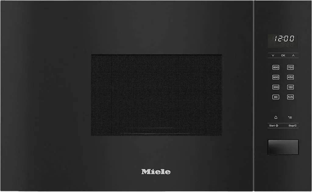 Встраиваемая микроволновая печь Miele M 2230 SC OBSW, черный
