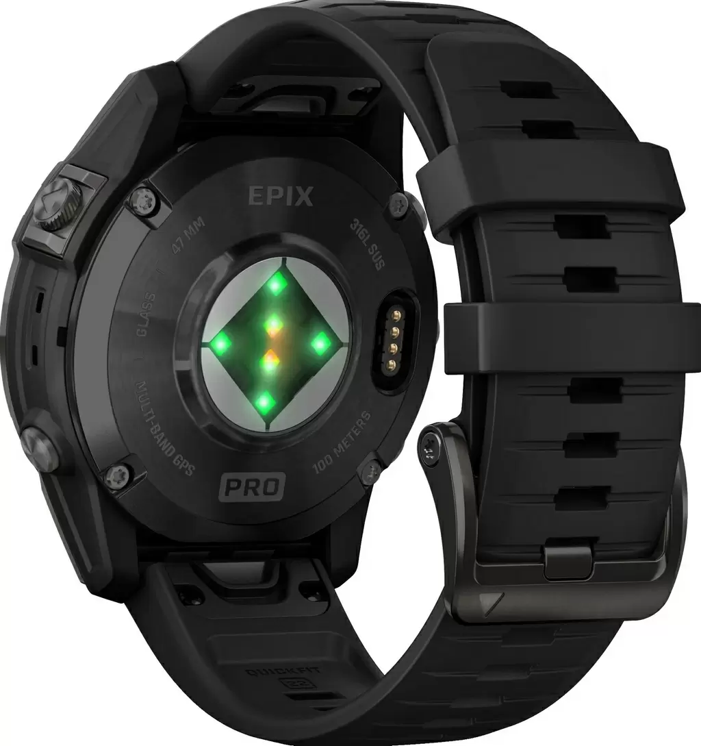 Умные часы Garmin Epix Pro Gen 2, 51mm, Standard Edition, Slate Grey with Black Band