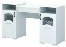Туалетный столик Стендмебель Medina СТМ 041, дуб якорь светлый/дуб белый