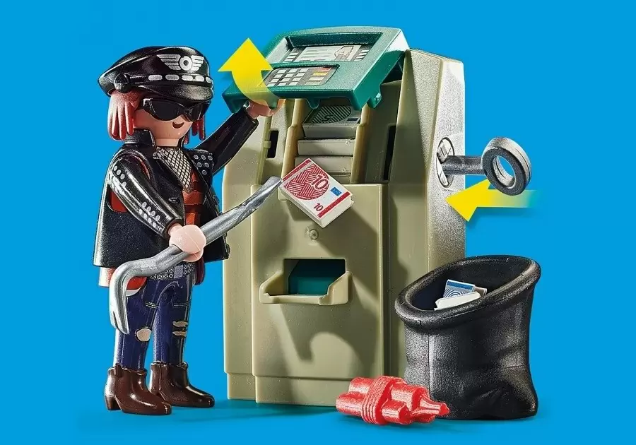 Игровой набор Playmobil Bank Robber Chase