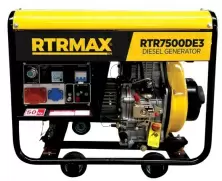 Электрогенератор RTRMAX RTR7500DE3