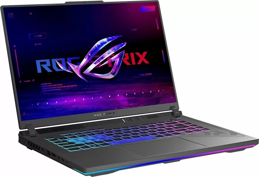 Ноутбук Asus ROG Strix G16 G614JZ (16.0"/QHD+/Core i9-13980HX/32ГБ/1ТБ/GeForce RTX 4080 12ГБ), серый