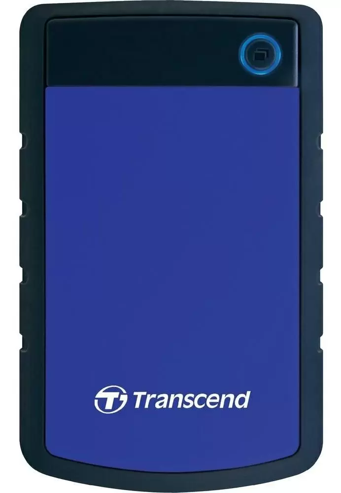 Внешний жесткий диск Transcend StoreJet 25H3 2.5" 1ТБ, серый/синий