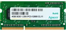 Оперативная память Apacer 4ГБ DDR3-1600MHz, CL11, 1.35V
