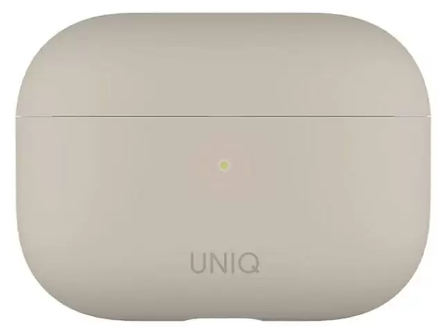 Чехол для наушников Uniq Lino Hybrid Beige for AirPods Pro, бежевый