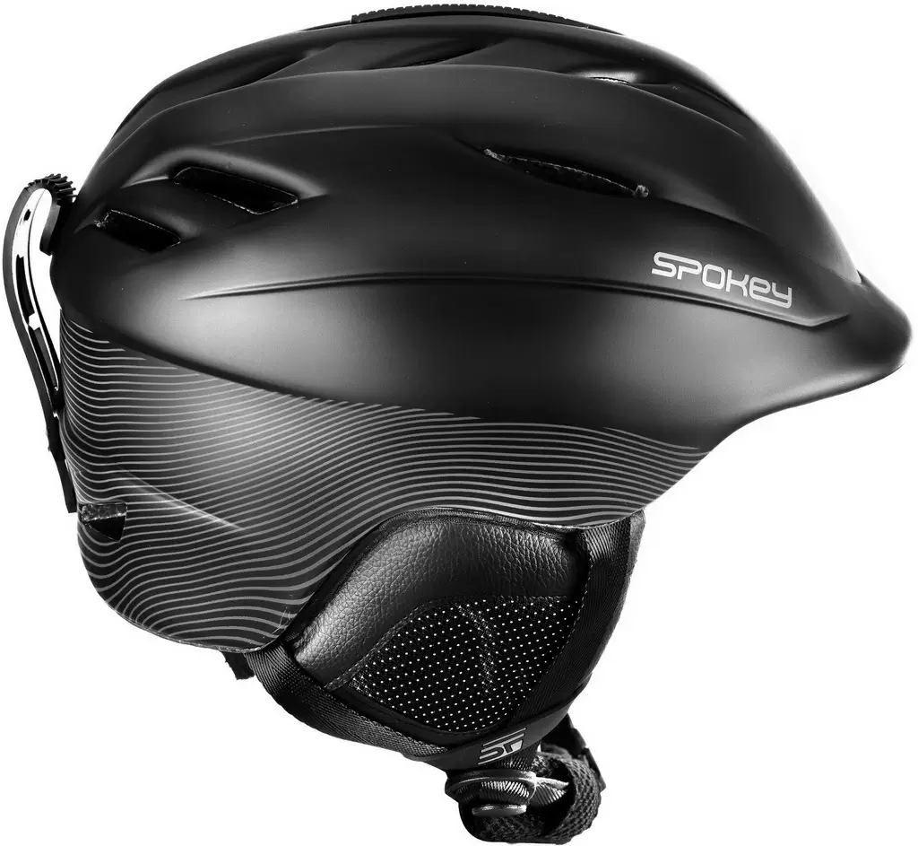 Горнолыжный шлем Spokey Columbia M, черный