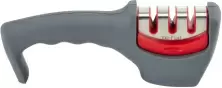 Точилка для ножей Tefal K2090514, серый/красный/нержавеющая сталь