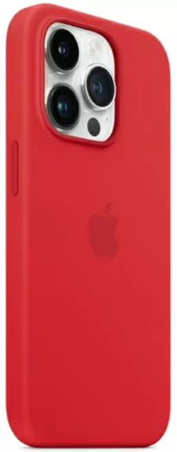 Чехол Apple iPhone 14 Pro Silicone Case with MagSafe, красный