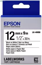 Лента для принтера этикеток Epson LK 4WBB C53S654023