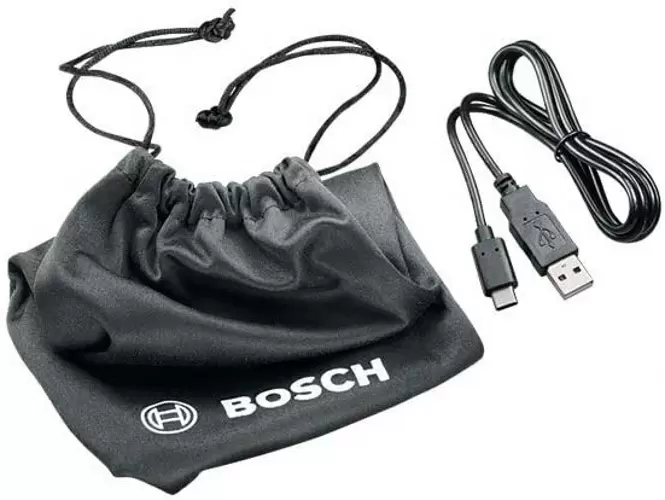 Насос велосипедный Bosch EasyPump, черный/зеленый