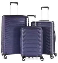 Комплект чемоданов CCS 5235 Set, синий