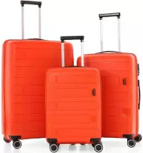 Комплект чемоданов CCS 5236 Set, оранжевый