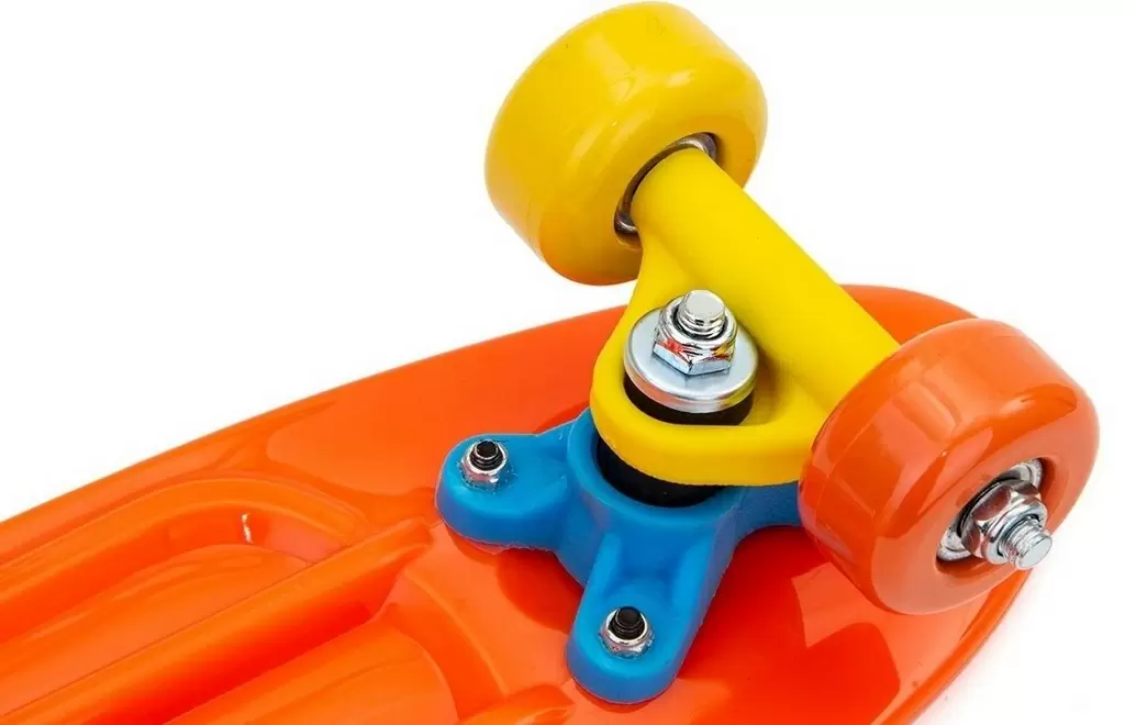 Скейтборд Enero Mini Car, оранжевый