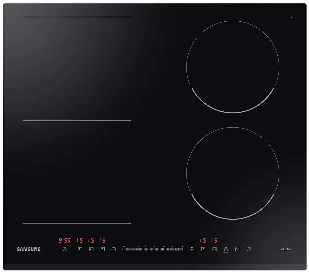 Индукционная панель Samsung NZ64R3747BK/WT, черный
