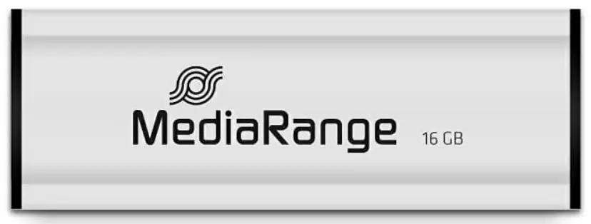 USB-флешка MediaRange MR915 16GB, серебристый