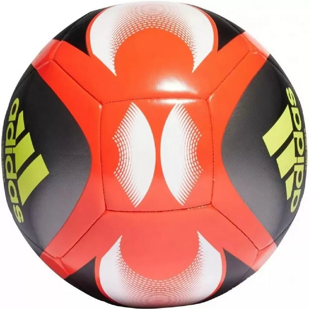 Мяч футбольный Adidas Starlancer Training, черный/красный
