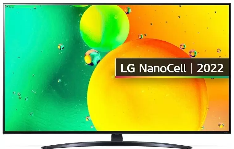 Телевизор LG 55NANO766QA, черный
