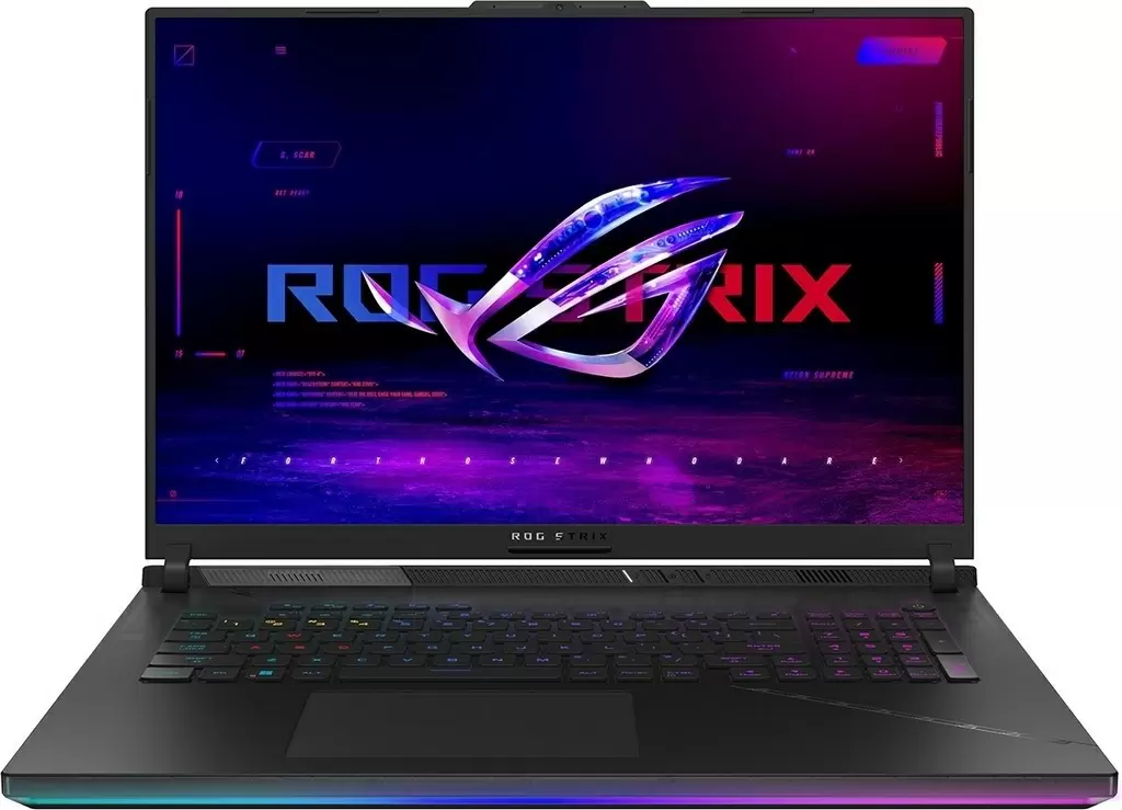 Ноутбук Asus ROG Strix SCAR 18 G834JY (18.0"/QHD+/Core i9-13980HX/32GB/2TB/GeForce RTX 4090 16GB), черный