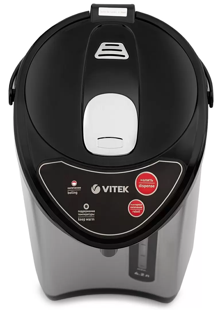 Термопот Vitek VT-7101, нержавеющая сталь/черный
