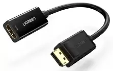 Переходник Ugreen DisplayPort to HDMI Female Converter 4K*2K, черный