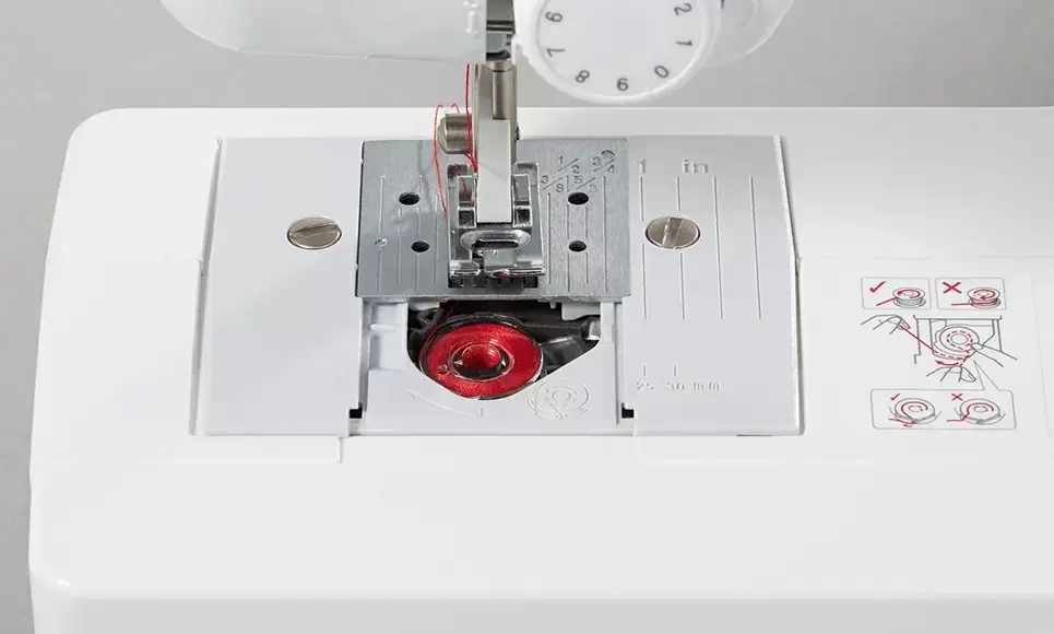 Швейная машинка Brother KD144S, белый/красный