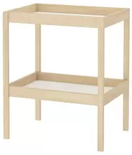 Стол для пеленания IKEA Singlar 72x53см, бук/белый