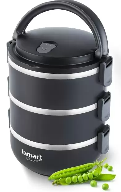 Термос для еды Lamart LT6023, черный