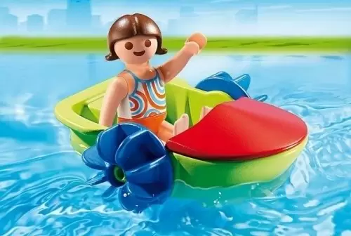 Игровой набор Playmobil Children's Paddle Boat