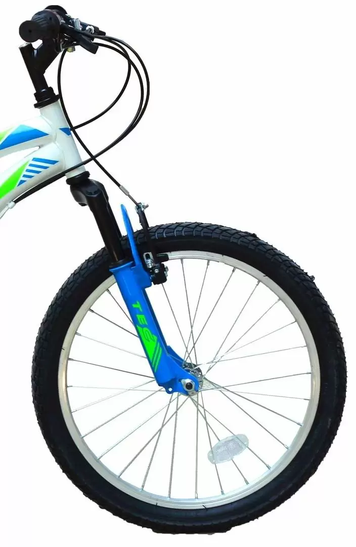Детский велосипед Belderia Tec Master R20, белый/синий