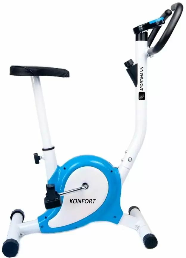 Велотренажер Sportmann Konfort SM1220, белый/синий