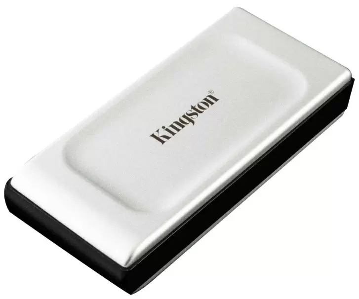 Внешний SSD Kingston XS2000 M.2 NVMe 4TB, серебристый