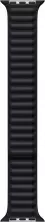 Ремешок Apple Watch 45мм Midnight Leather Link, черный