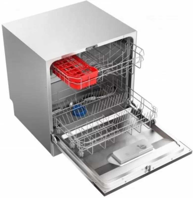 Посудомоечная машина Toshiba DW-08T2EE(S)-PL, серебристый/черный