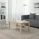 Журнальный столик IKEA Lack 90x55см, беленый дуб