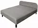 Кровать Modern Luciana Kanna 92 140x200см, светло-серый