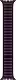 Ремешок Apple Watch 41мм Dark Cherry Leather Link, фиолетовый