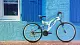 Велосипед Belderia Tec Master 24, белый/синий