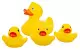 Игрушка для купания Akuku A0162 Ducklings, желтый